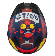 Cască AXXIS FENIX ANGRY FACE C5 MATĂ