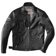 Geacă moto din piele SPIDI CLUBBER BLACK