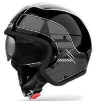 AIROH Raster Dark Gray Gloss scooter helmet