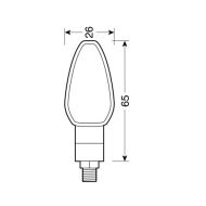 Indicatoare LED TUAREG CARBON- 90099