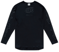 Motocross Jersey TROY LEE DESIGNS SSE Ultra Mono Jersey - Black