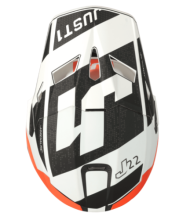 Motocross Helmet Just1 J-22 C Adrenaline Orange/Carbon Matt