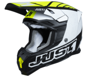 Motocross Helmet Just1 J-22 F Dynamo Fluo Yellow/White/Black