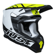 Motocross Helmet Just1 J-22 F Dynamo Fluo Yellow/White/Black