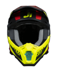 Κράνος Motocross Just1 J-22 F Falcon Fluo Κόκκινο/Κίτρινο/Μαύρο