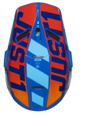 Κράνος Motocross Just1 J-22 F Falcon Πορτοκαλί/Μπλε