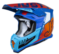 Κράνος Motocross Just1 J-22 F Falcon Πορτοκαλί/Μπλε