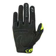 Mănuși de motocross O'NEAL ELEMENT RACEWEAR NEGRU/GALBEN NEON V.24