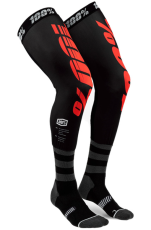 Motocross/cycling socks 100% REV BLACK/RED