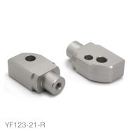 BARRACUDA Rear Footpeg Adapters Yamaha MT-09 (2021-2022) XSR 700 (2021-2023)