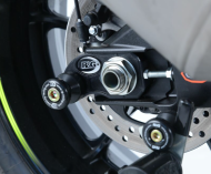 R&G RACING Stand Bobbins with Mounting Plate Black Suzuki GSX-R1000 17-21
