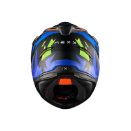 Adventure helmet NEXX Y.TRAVL PRIMAL BLUE NEON MATT