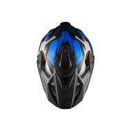 Adventure helmet NEXX Y.TRAVL PRIMAL BLUE NEON MATT