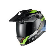 Adventure helmet NEXX Y.TRAVL PRIMAL NEON BLACK MATT