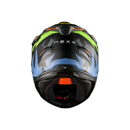 Adventure helmet NEXX Y.TRAVL PRIMAL NEON BLACK MATT