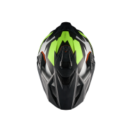 Adventure helmet NEXX Y.TRAVL PRIMAL NEON BLACK MATT