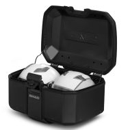 Βαλίτσα μοτοσικλέτας αλουμινίου SHAD TR55 Pure Black Black - 55 λίτρα