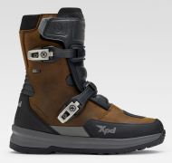 Motorcycle boots XPD X-ADVENTURE H2OUT MID BROWN