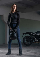 Women's motorcycle jeans PANDO MOTO KUSARI COR 02 - Skinny-Fit Cordura®
