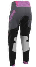 Pantaloni de motocross pentru femei THOR PORTMODE VELOCITY NEGRI/ORCHID