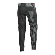 Pantaloni de motocross de damă THOR DEGHIZARE SECTOR FEMEI GRI/ROZ