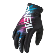 Mănuși de motocross pentru femei O'NEAL MATRIX VOLTAGE BLACK/MULTI