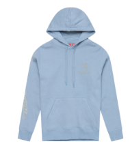 Women's sweatshirt TROY LEE DESIGNS Peace Out - Smoke Blue