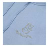 Women's sweatshirt TROY LEE DESIGNS Peace Out - Smoke Blue