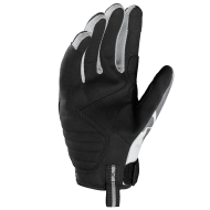 Women's textile motorcycle gloves SPIDI FLASH-KP BLACK/GRAY