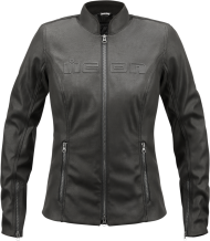Women's textile motorcycle jacket ICON TUSCADERO2 - BLACK