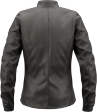 Women's textile motorcycle jacket ICON TUSCADERO2 - BLACK