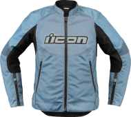 Women's motorcycle jacket ICON Women's Overlord3 CE BLUE