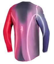 Дамско мотокрос джърси Alpinestars FLUID KEPLER PUR/RED