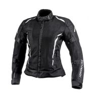 Women's textile motorcycle jacket ADRENALINE MESHTEC LADY 2.0 BLACK