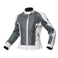 Women's textile motorcycle jacket ADRENALINE MESHTEC LADY 2.0 GRAY