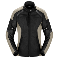 Women's textile motorcycle jacket SPIDI TEK NET SAND