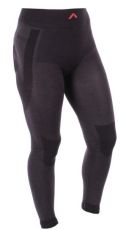 Women's thermal bottoms ADRENALINE MERINO WOOL BLACK