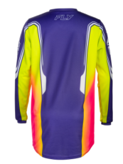 FLY RACING F-16 Raze Purple/Red/Yellow Kids Motocross Shirt