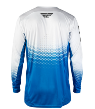 Kids motocross shirt FLY RACING Rayce Sonar - Blue/White/Black