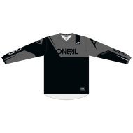 Детска мотокрос блуза O'NEAL ELEMENT RACEWEAR BLACK/GRAY V.26