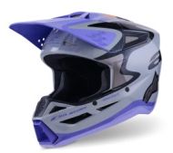 Παιδικό κράνος motocross ALPINESTARS SM3 JETTSON ΓΚΡΙ/ΜΙΖΟΥΡ/ΜΑΥΡΟ