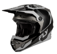 Детска мотокрос каска FLY RACING Formula Charge- Black/Grey/Light Grey