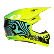 Детска мотокрос каска O'NEAL 3SERIES NOVA NEON YELLOW V.27