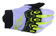 Mănuși motocross pentru copii ALPINESTARS FULL BORE V2 MOV/GALBEN