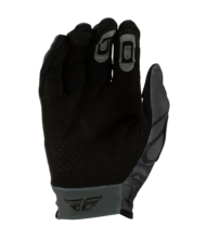 Kids motocross gloves FLY RACING Lite Dark Series Gloves -Grey/Black