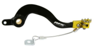 Μανέτα πίσω φρένου RFX Pro ST (Μαύρη/Κίτρινη) - Suzuki RM250 01-08
