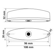 Faruri spate "Porster" Led 12V - 90159