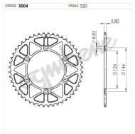 Rear Sprocket TROFEO 365004R41