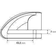 Disc lock Stone black 90588