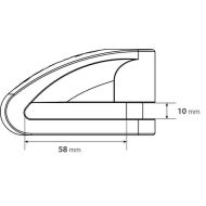 Disc lock Stone XL red 90591